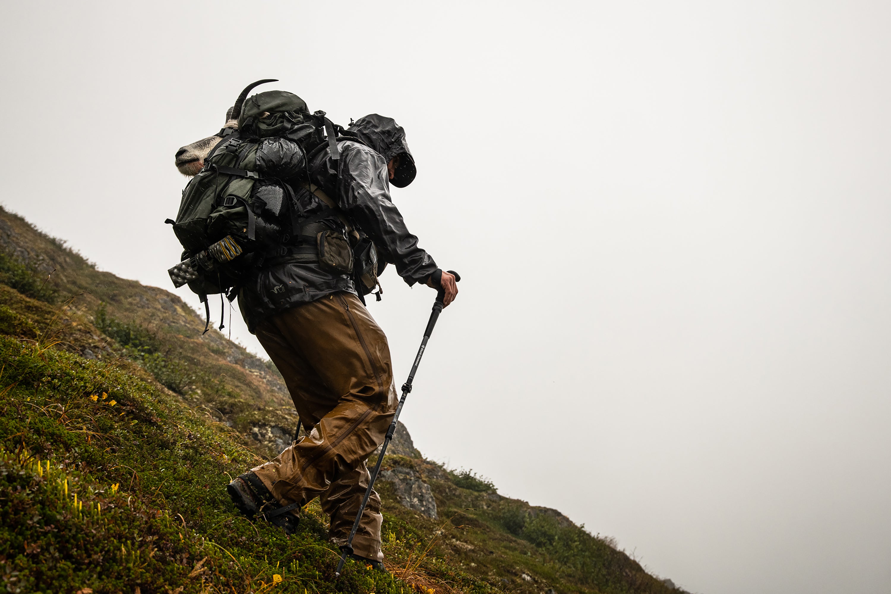 Waterproof rain gear for hunters