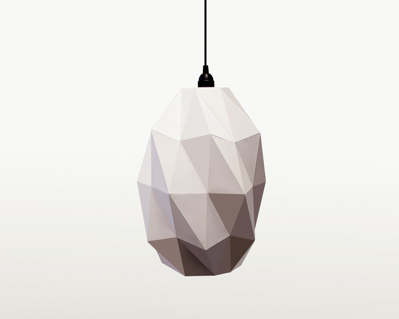 Origami Lampshade Kumo DIY Paper Craft Template - Lapa Studios