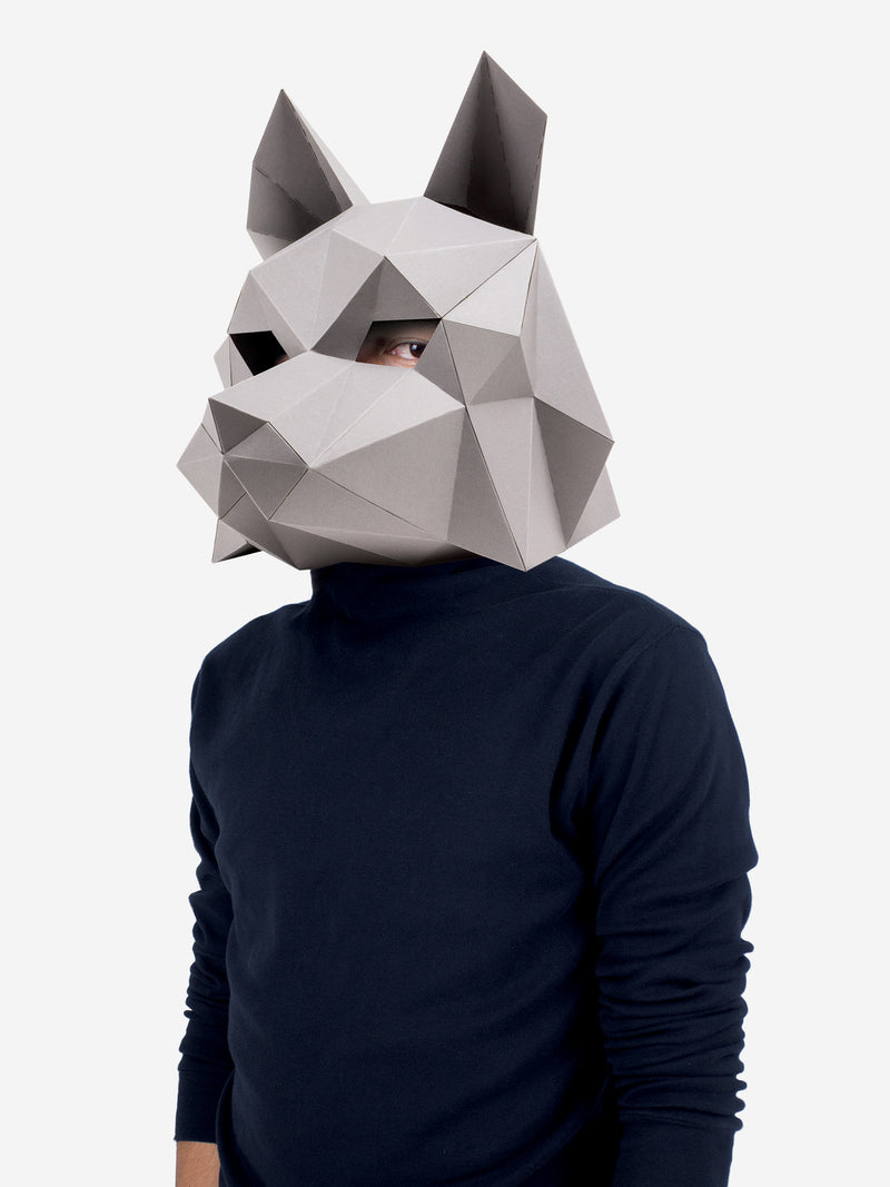 Dire Wolf Mask Paper Craft Kit | Lapa Studios