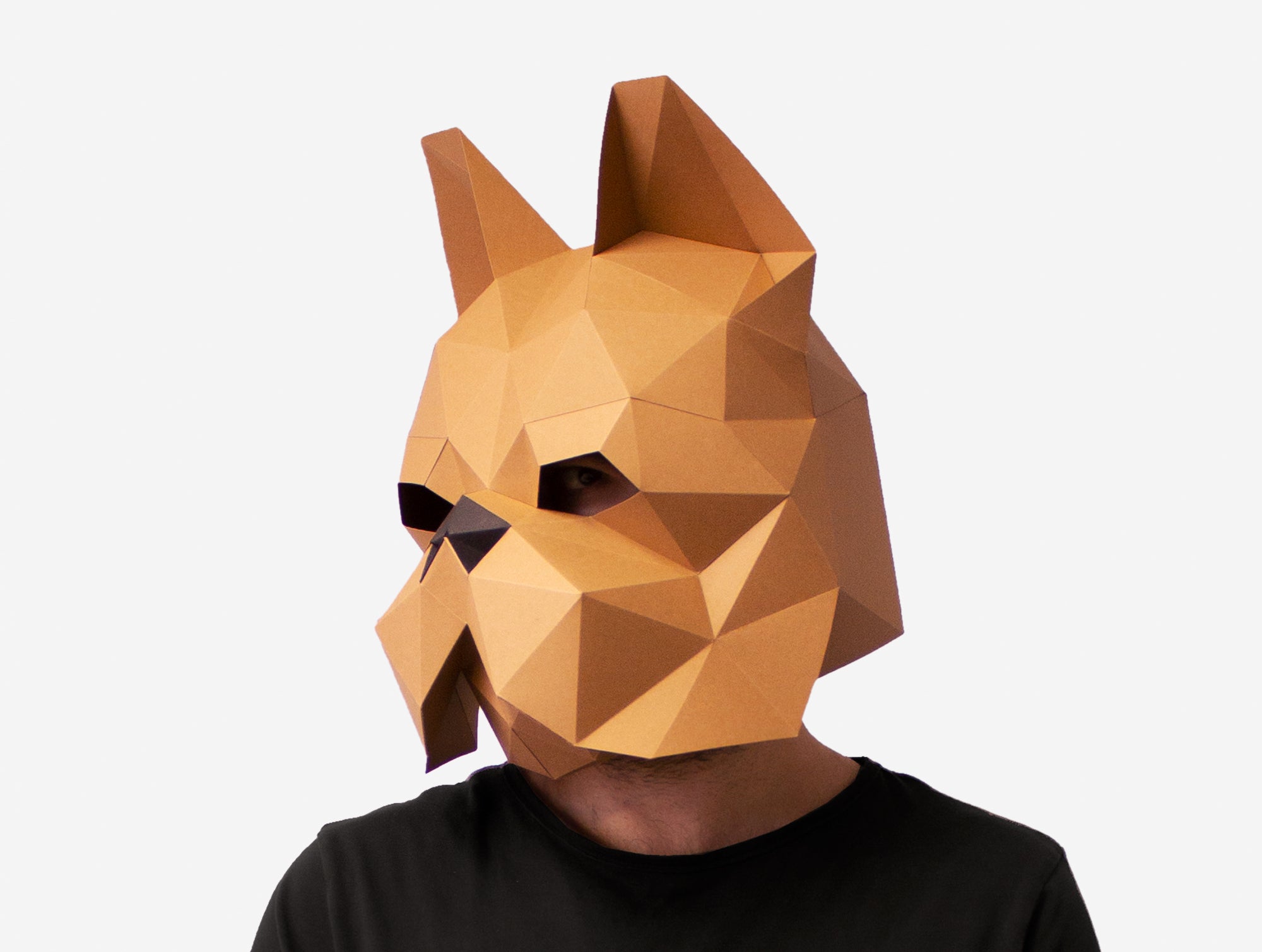 FRENCH BULLDOG DIY Paper Mask Template – Lapa Studios