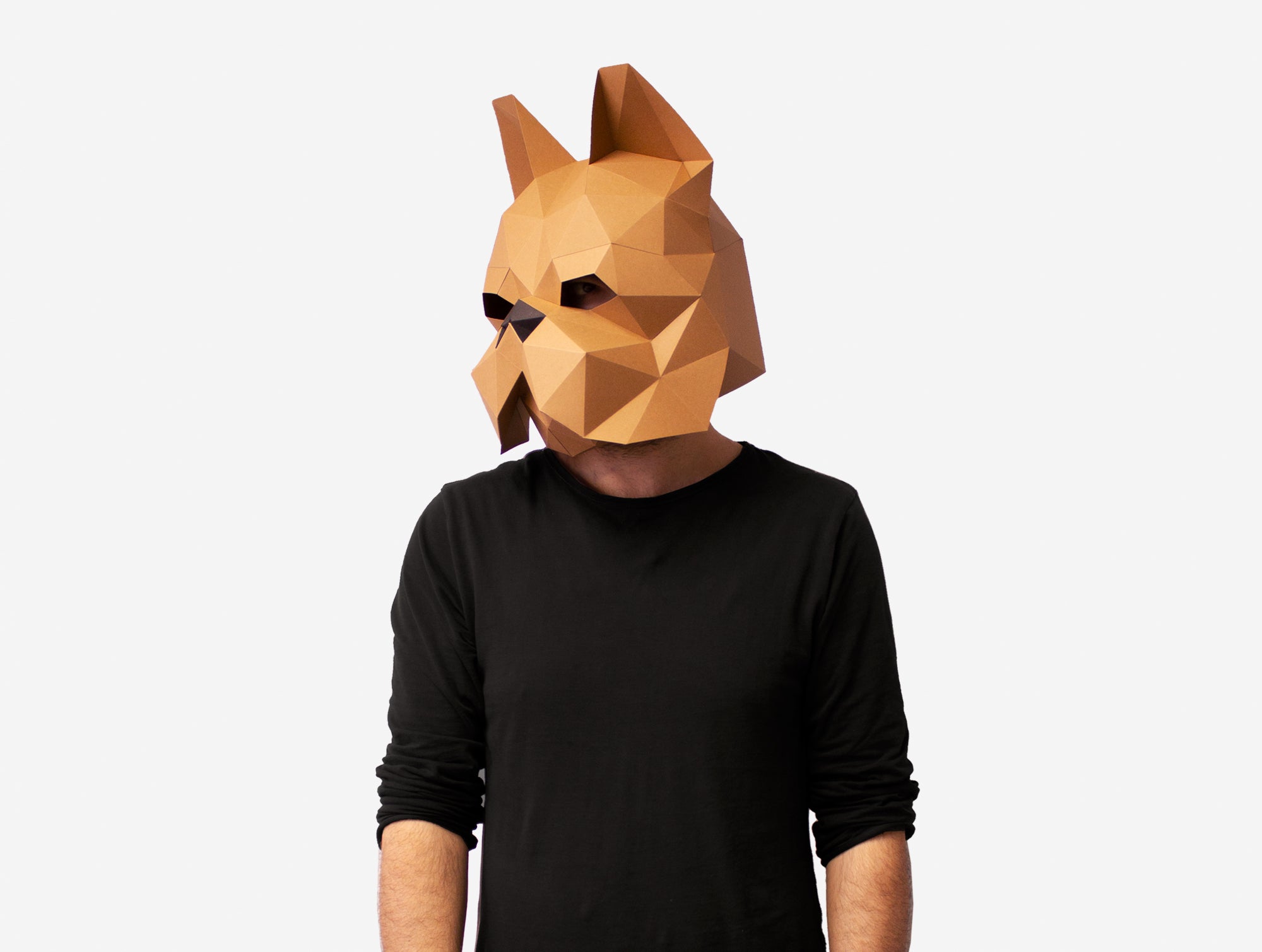 FRENCH BULLDOG DIY Paper Mask Template – Lapa Studios