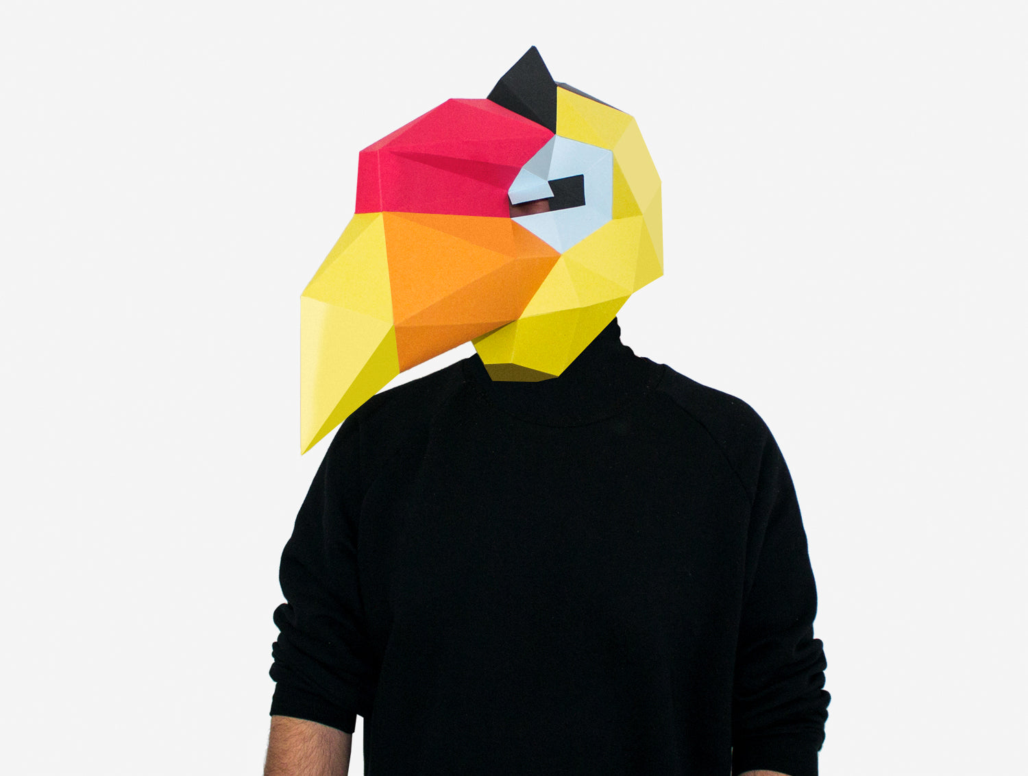 HORNBILL DIY Paper Mask Template – Lapa Studios