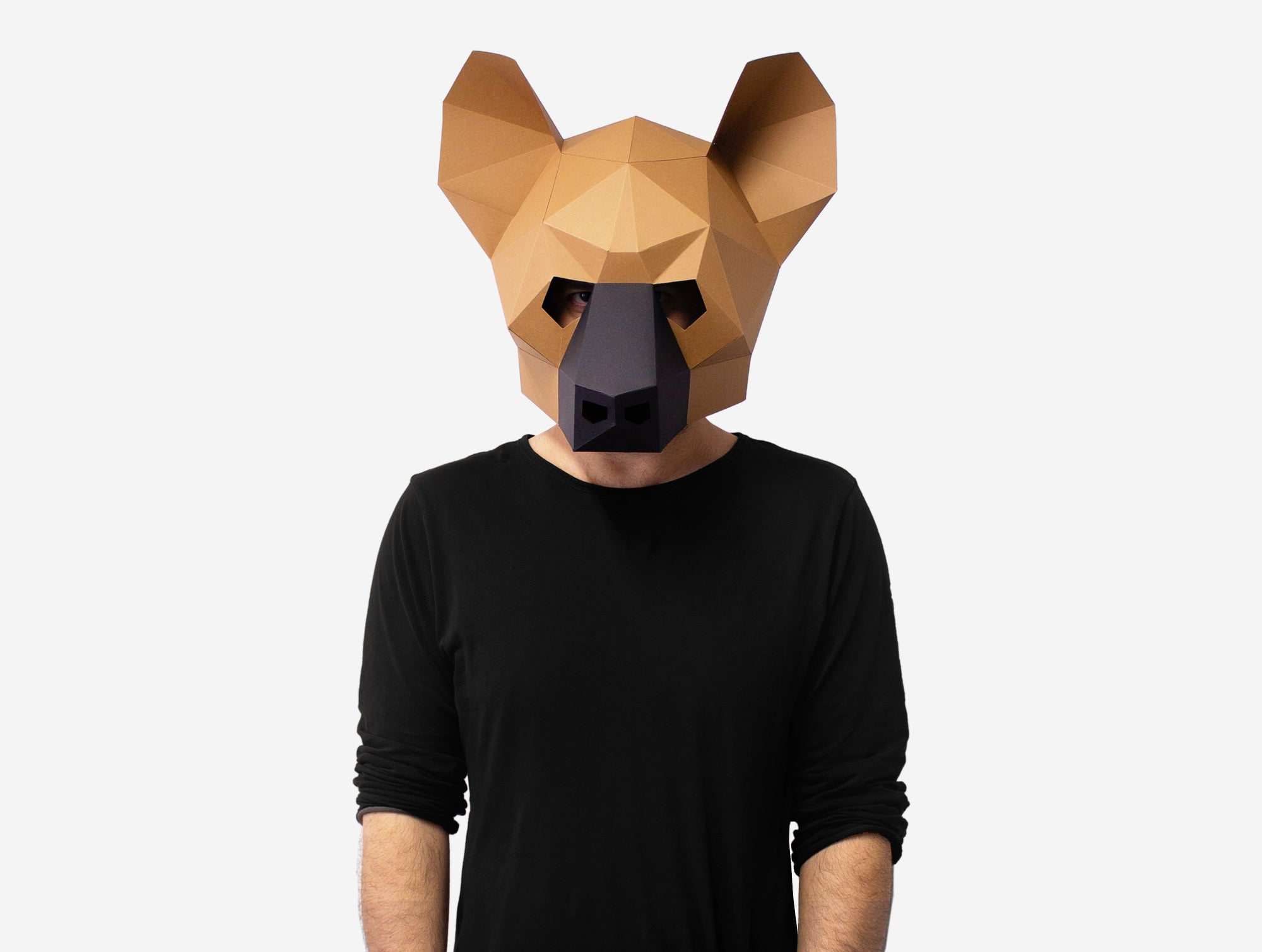 HYENA DIY Paper Mask Template – Lapa Studios