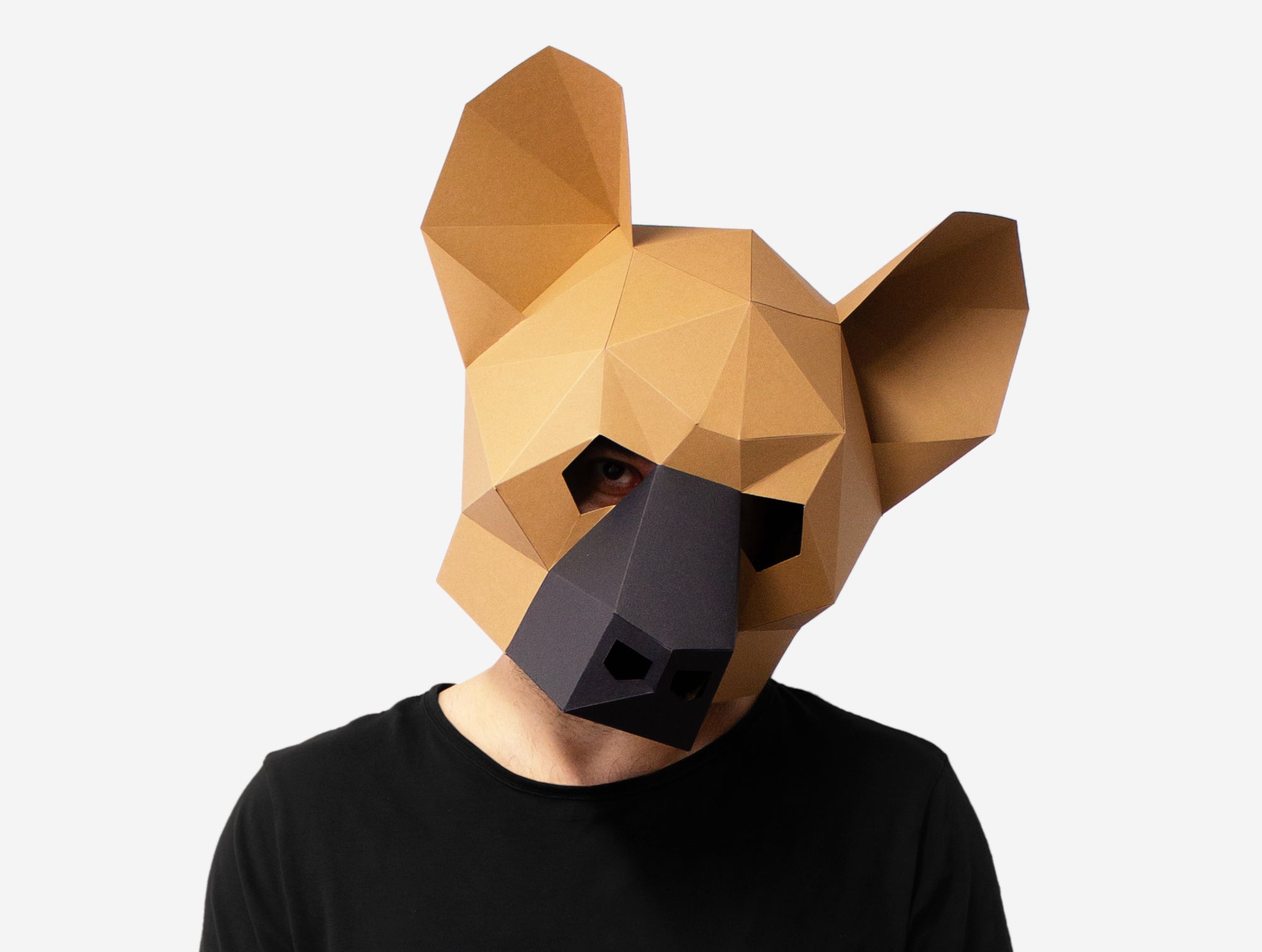 HYENA DIY Paper Mask Template – Lapa Studios