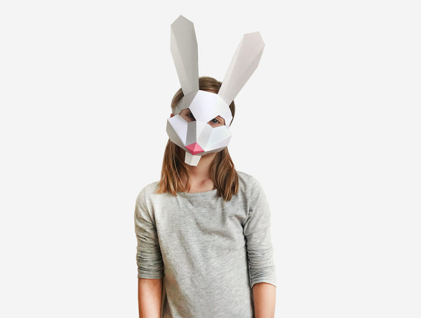 Paper Bunny Mask Roblox - roblox bunny mask