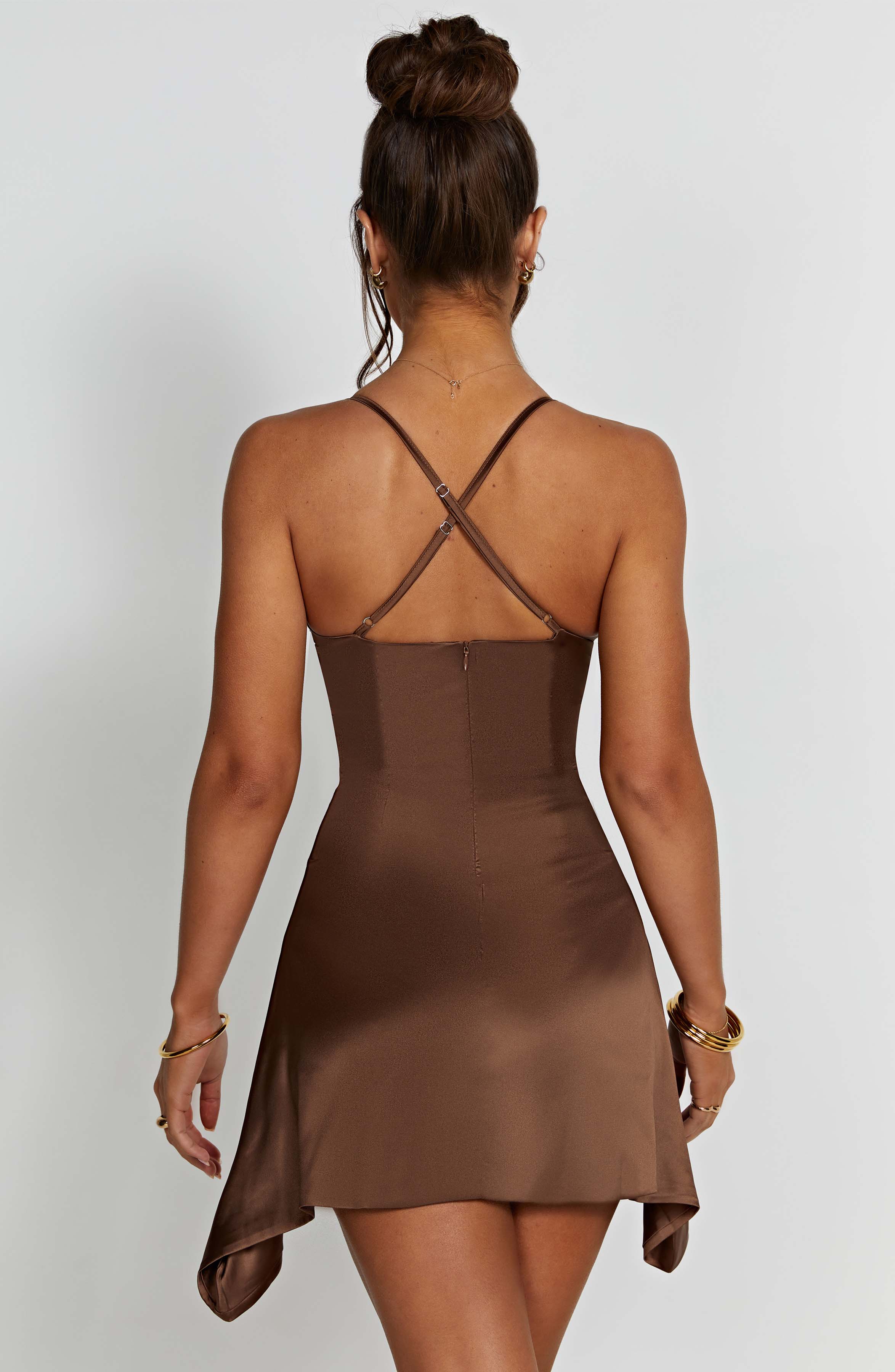 Kennedy Mini Dress - Bronze