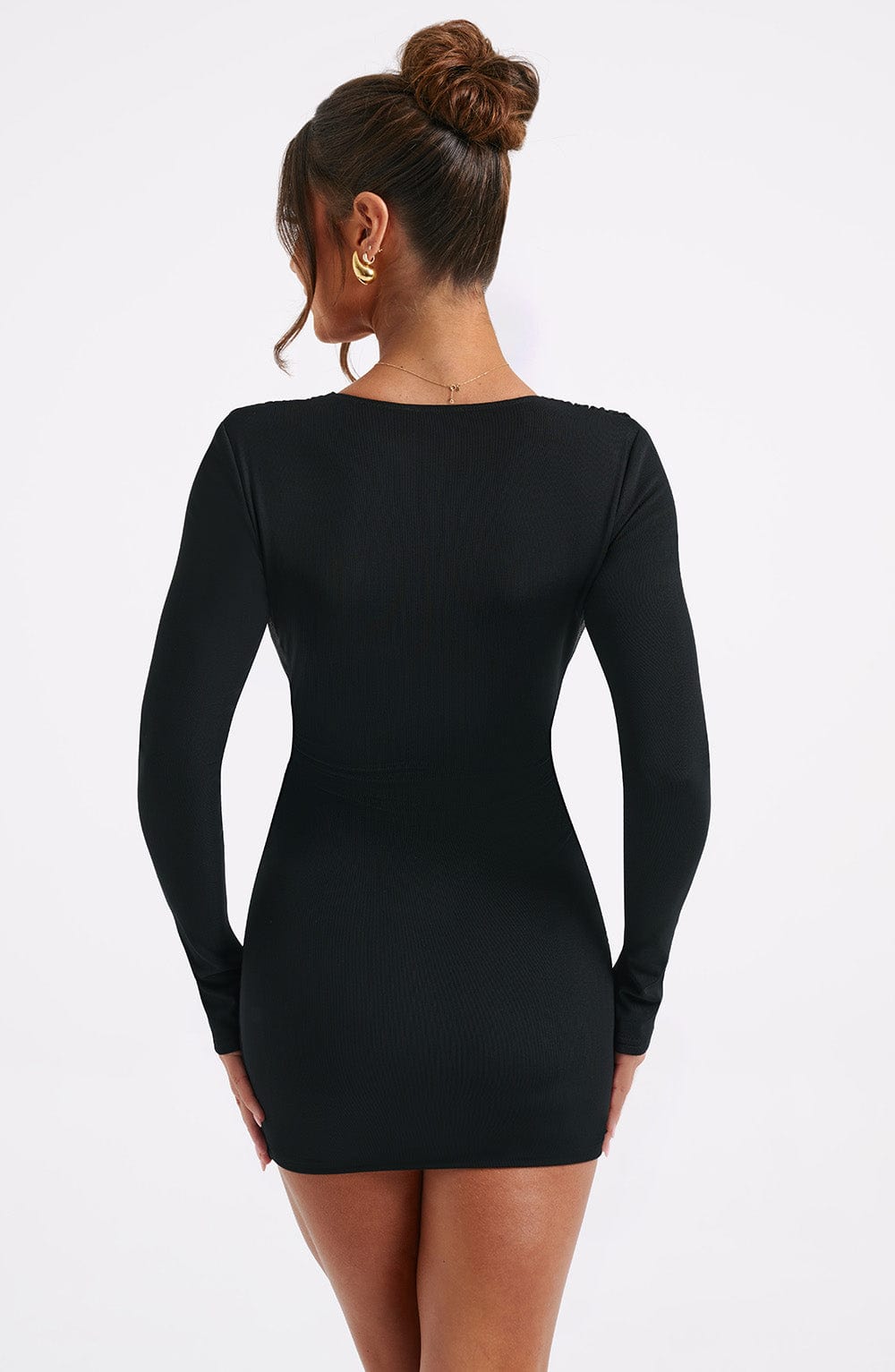 Jalena Mini Dress - Black – BABYBOO