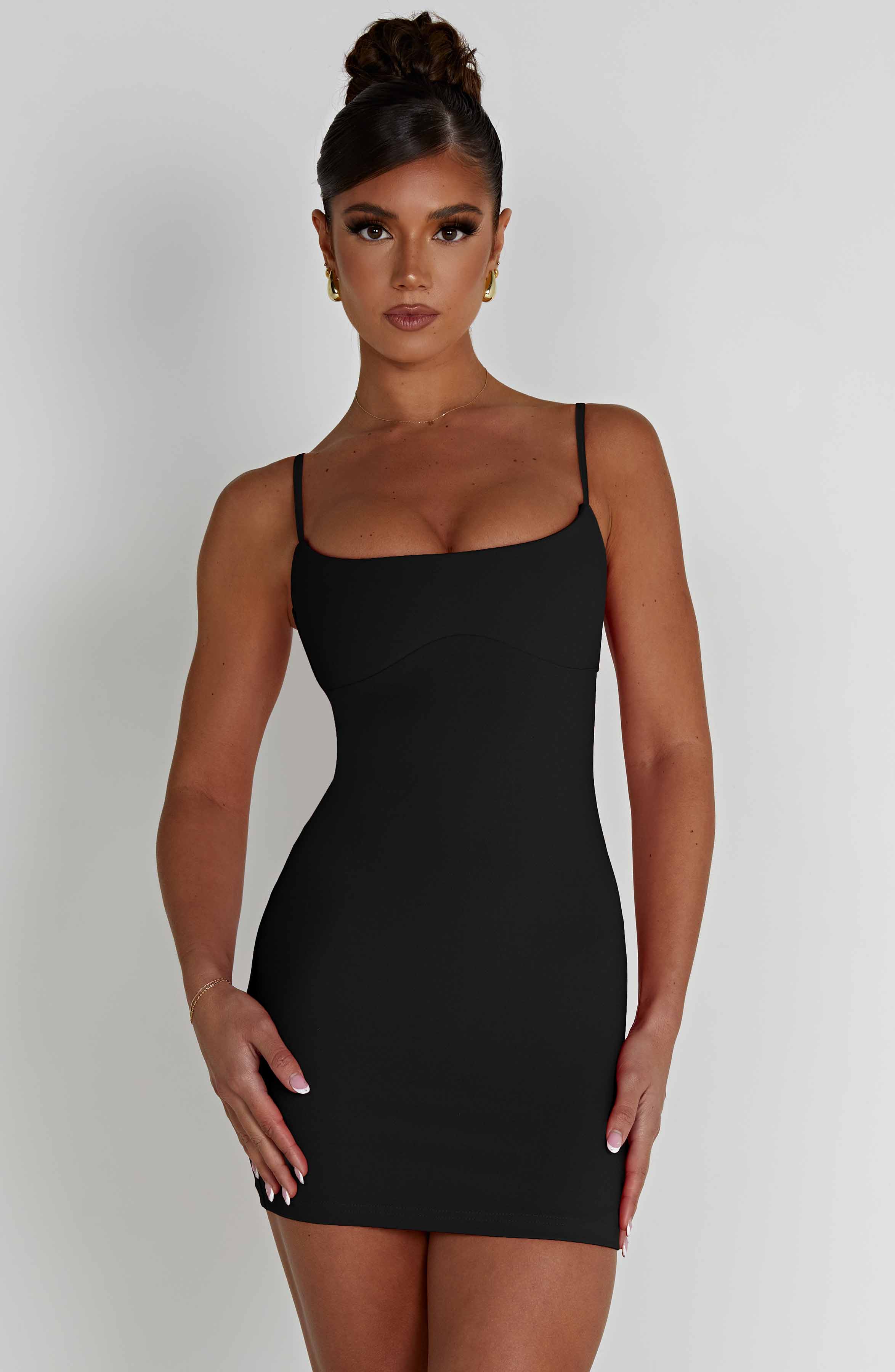 Ria Mini Dress - Black – BABYBOO