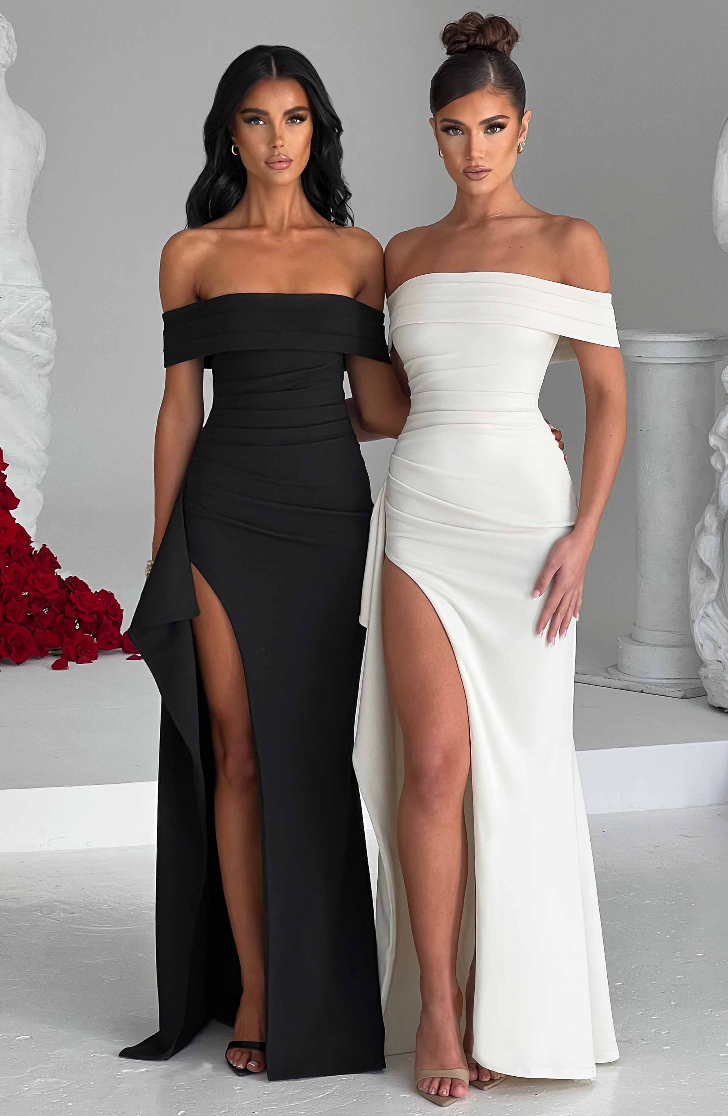 Shop Formal Dress - Joyce Maxi Dress - Ivory featured image