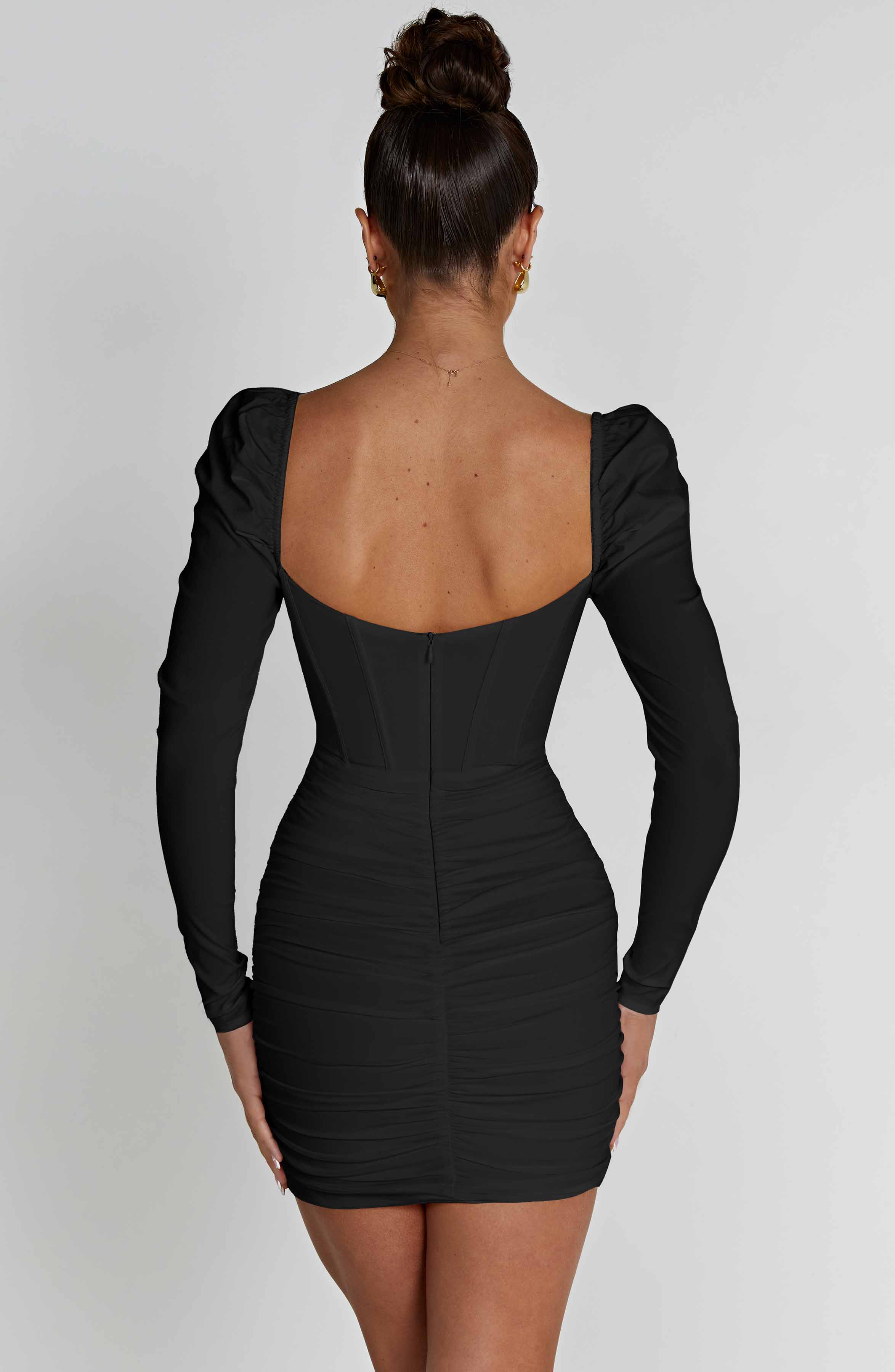 Margarita Mini Dress - Black