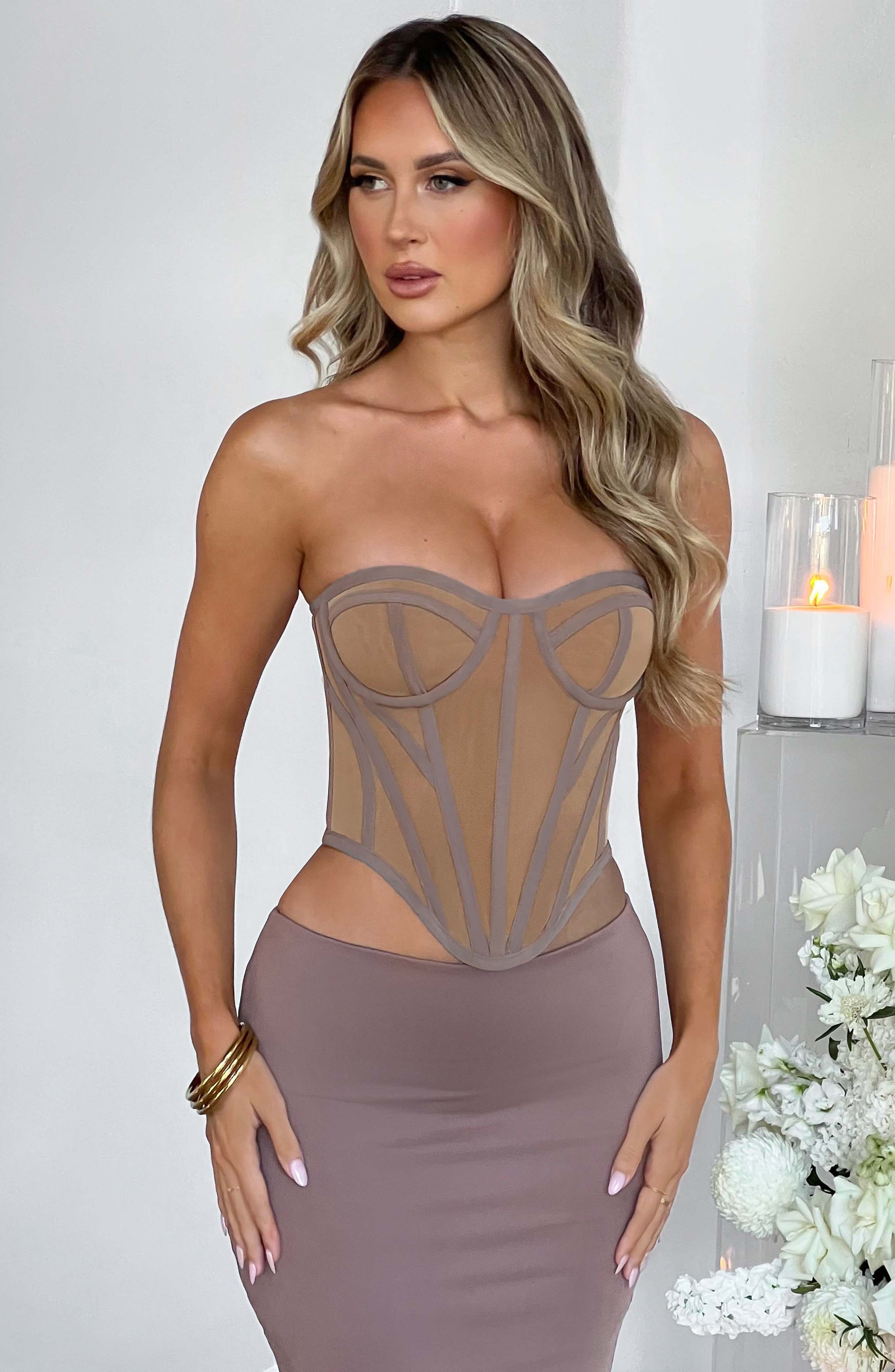 BABYJEM POSTPARTUM CORSET BEIGE S-M