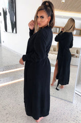 Amber Cozy Cardigan - Black Jackets Babyboo Fashion Premium Exclusive Design