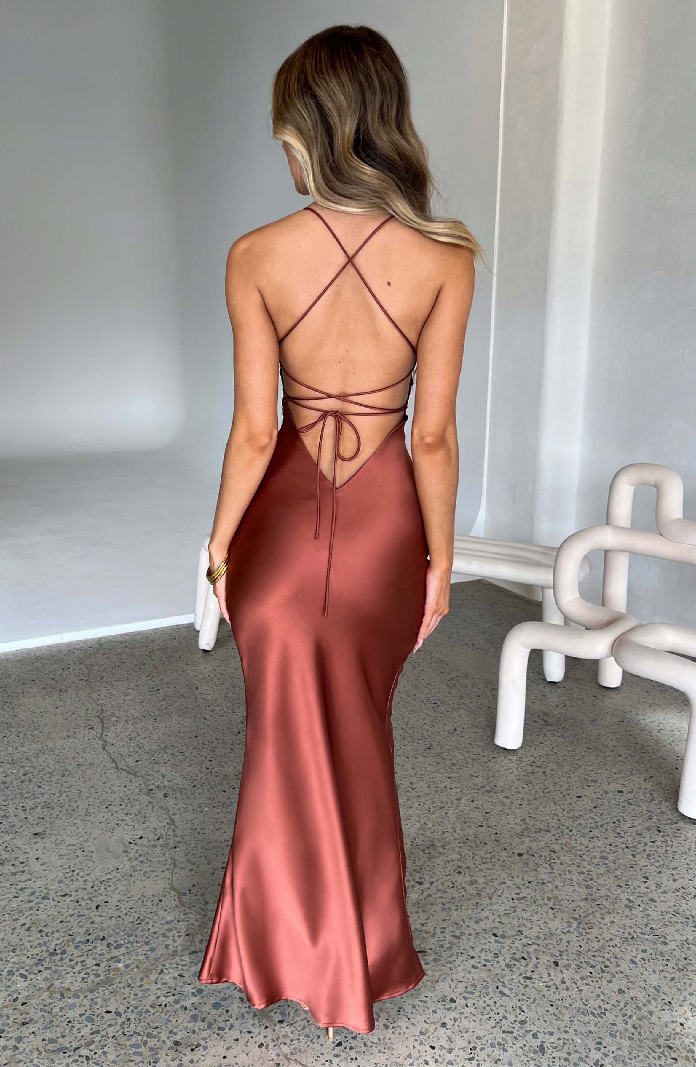 Ariel Maxi Dress - Champagne