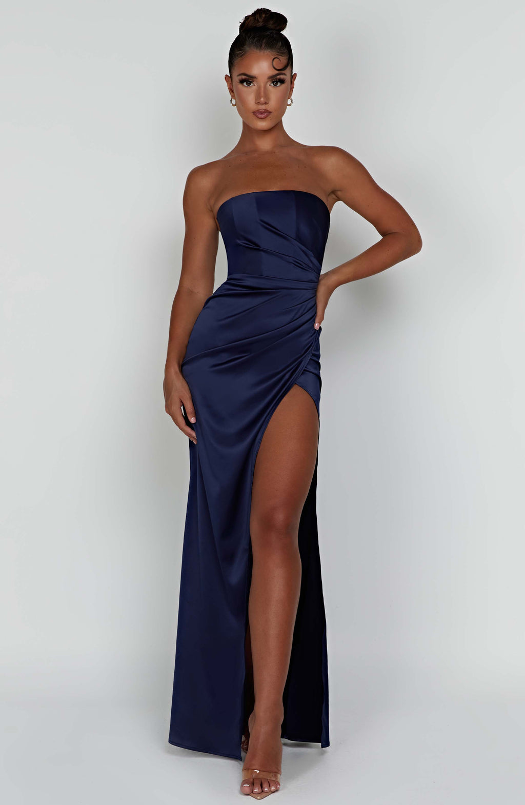 Safiya Maxi Dress - Navy – Babyboo Fashion