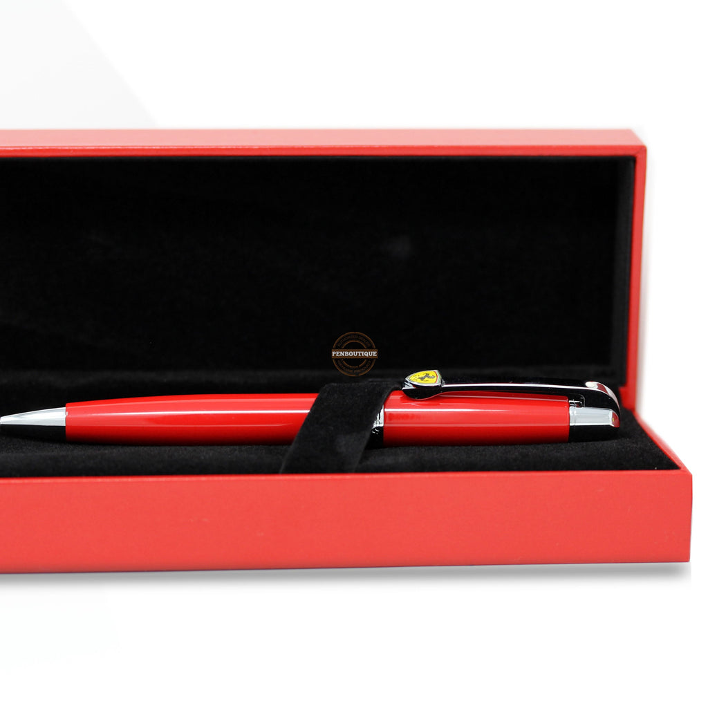 Sheaffer Ferrari Red Ballpoint Pen ( with Ferrari presentation box – Paper