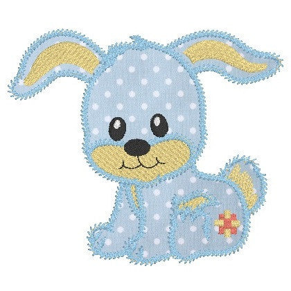 Bunny Applique Machine Embroidery Design | Rosieday Embroidery ...