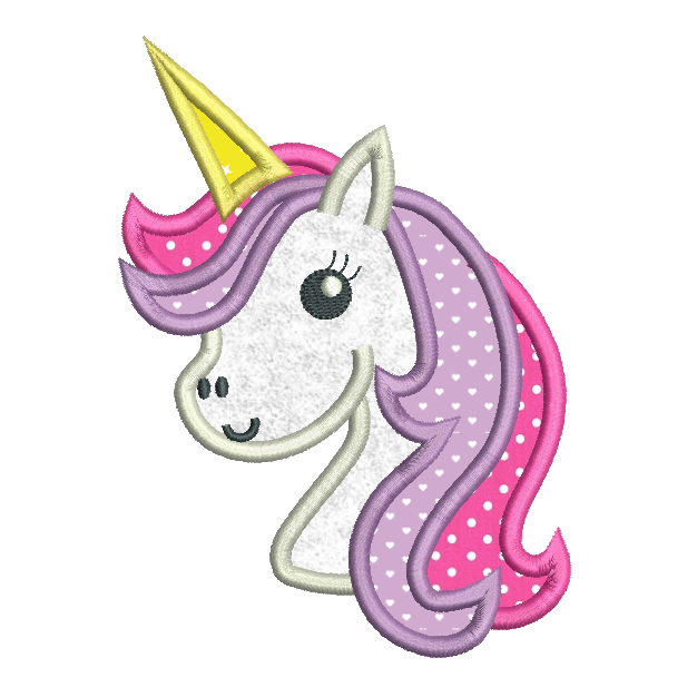 Download Unicorn Applique Embroidery Design For Girls Rosieday Embroidery Rosiedayembroidery