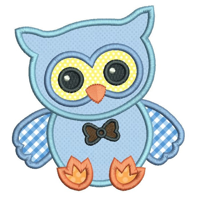 Download Baby Owl Applique Machine Embroidery Design | Rosieday ...