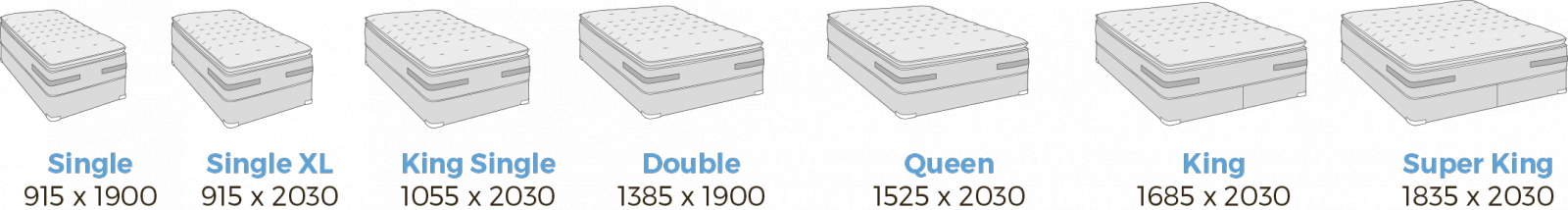 Bed Sizes Bedstop Nz Ltd