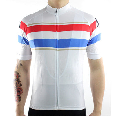 USA Stars and Stripes Cycling Jersey –