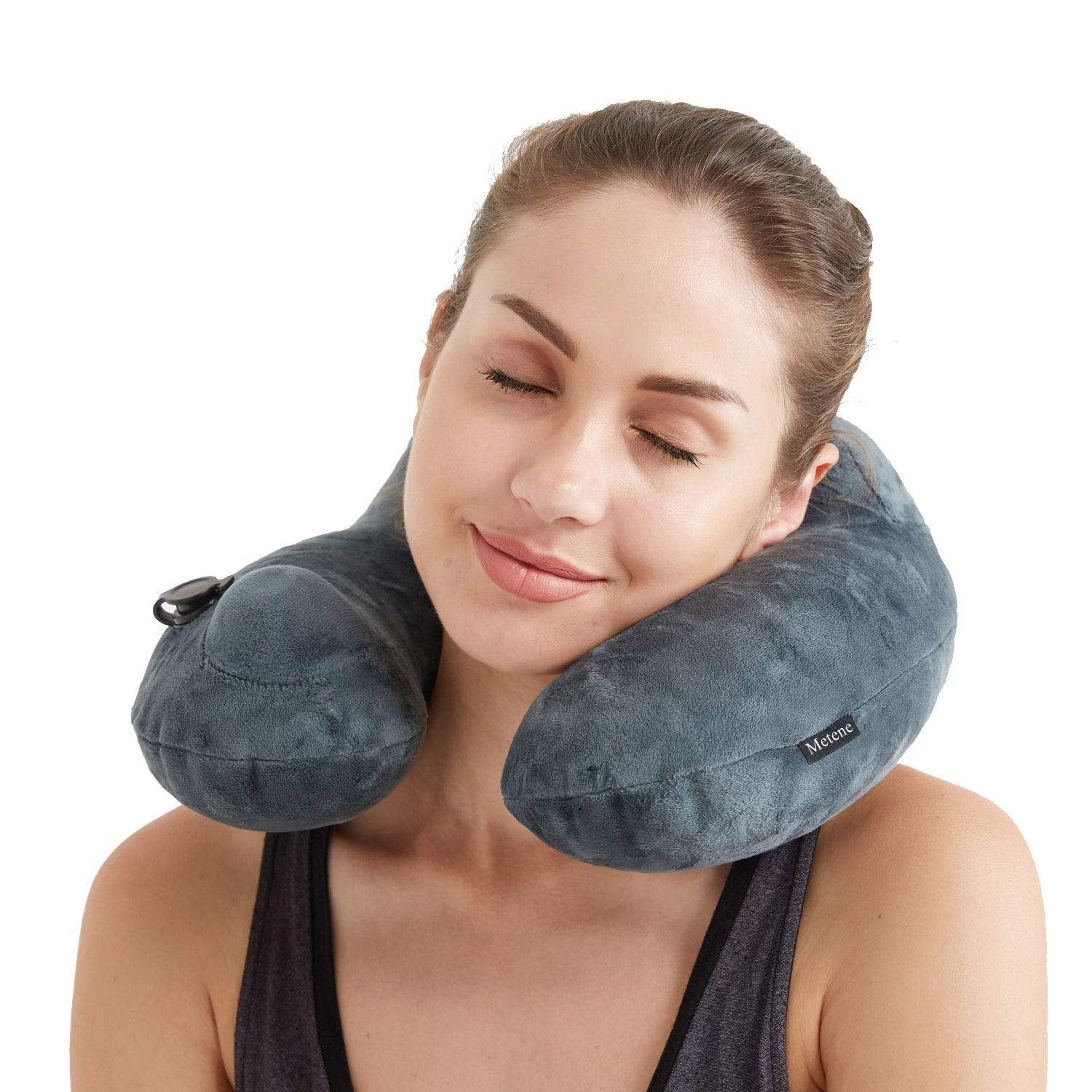 inflatable travel pillow neck