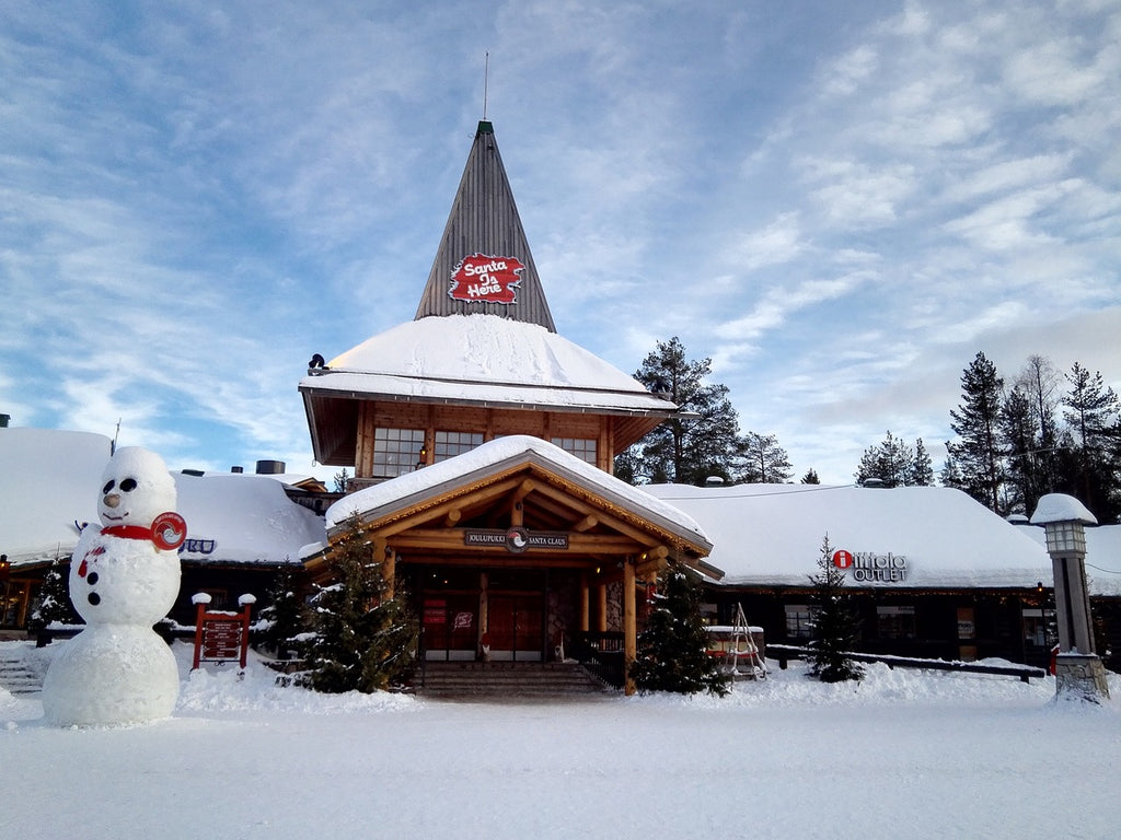 santa claus village lapland finald christmas