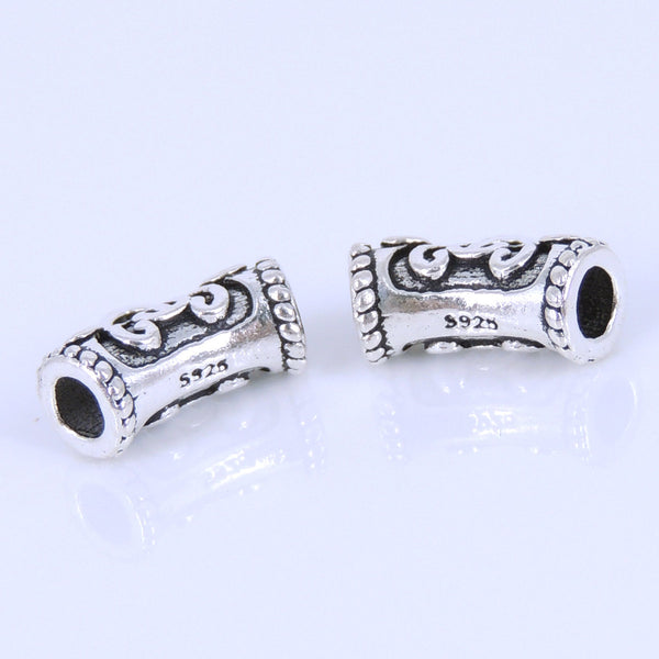 Sterling Silver Vintage Celtic Crown Connector Bail for Jewelry Making ...