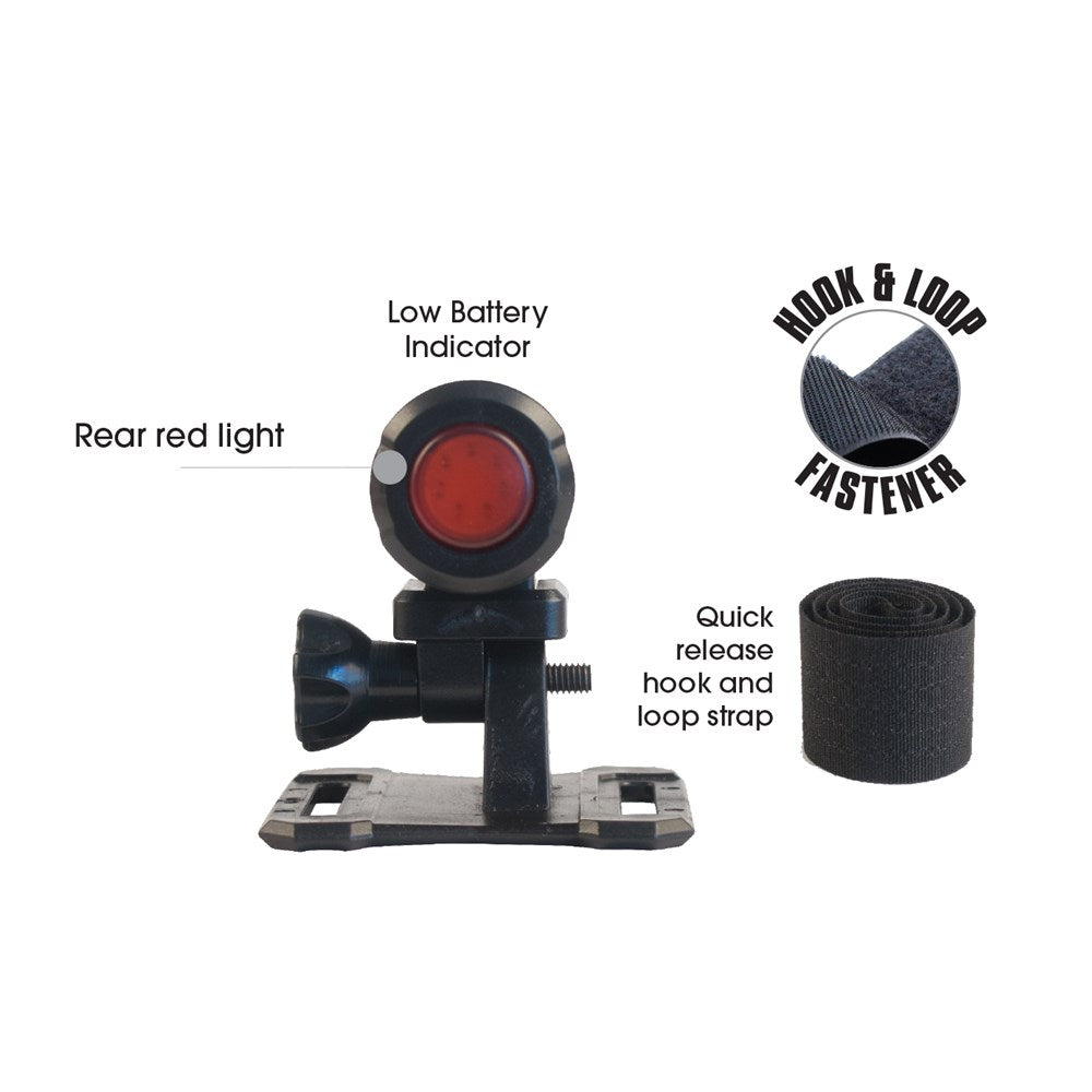 azur bike light charging indicator