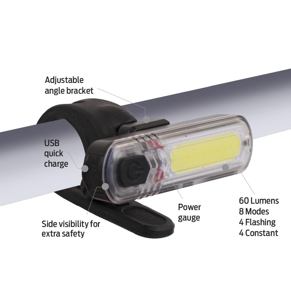 azur bike light charging indicator