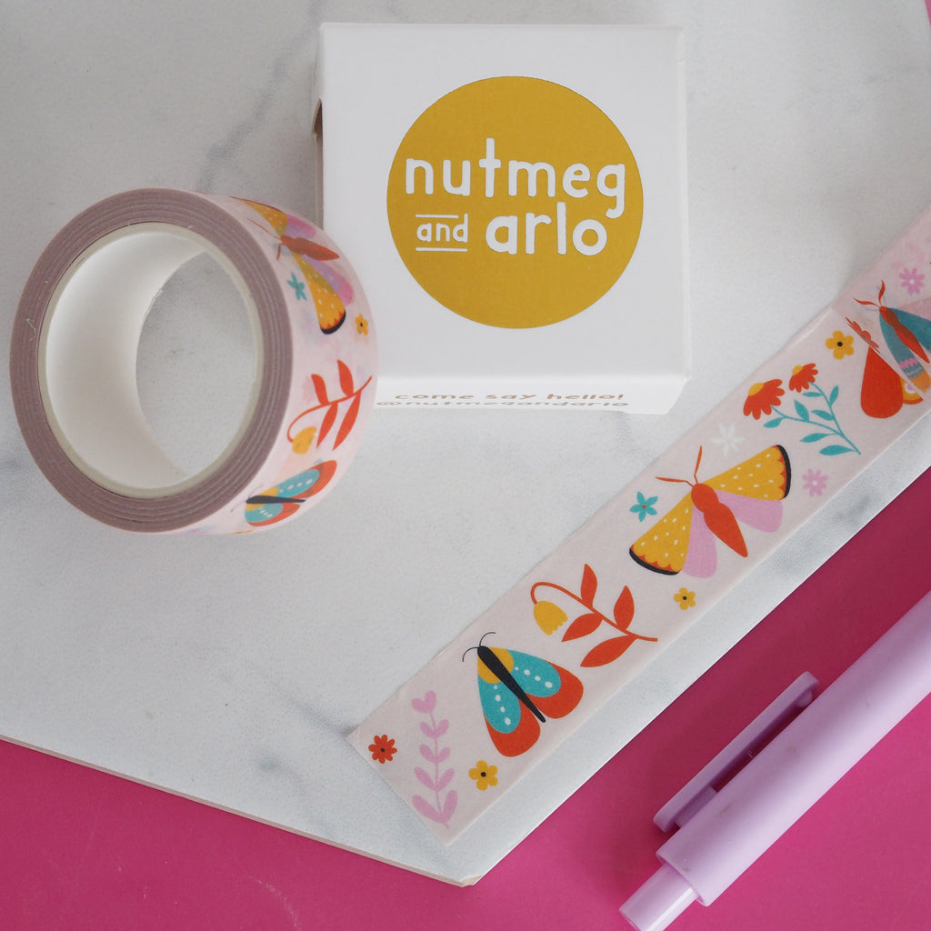 5 Things You Need To Know About Washi Tape – Nutmeg and Arlo