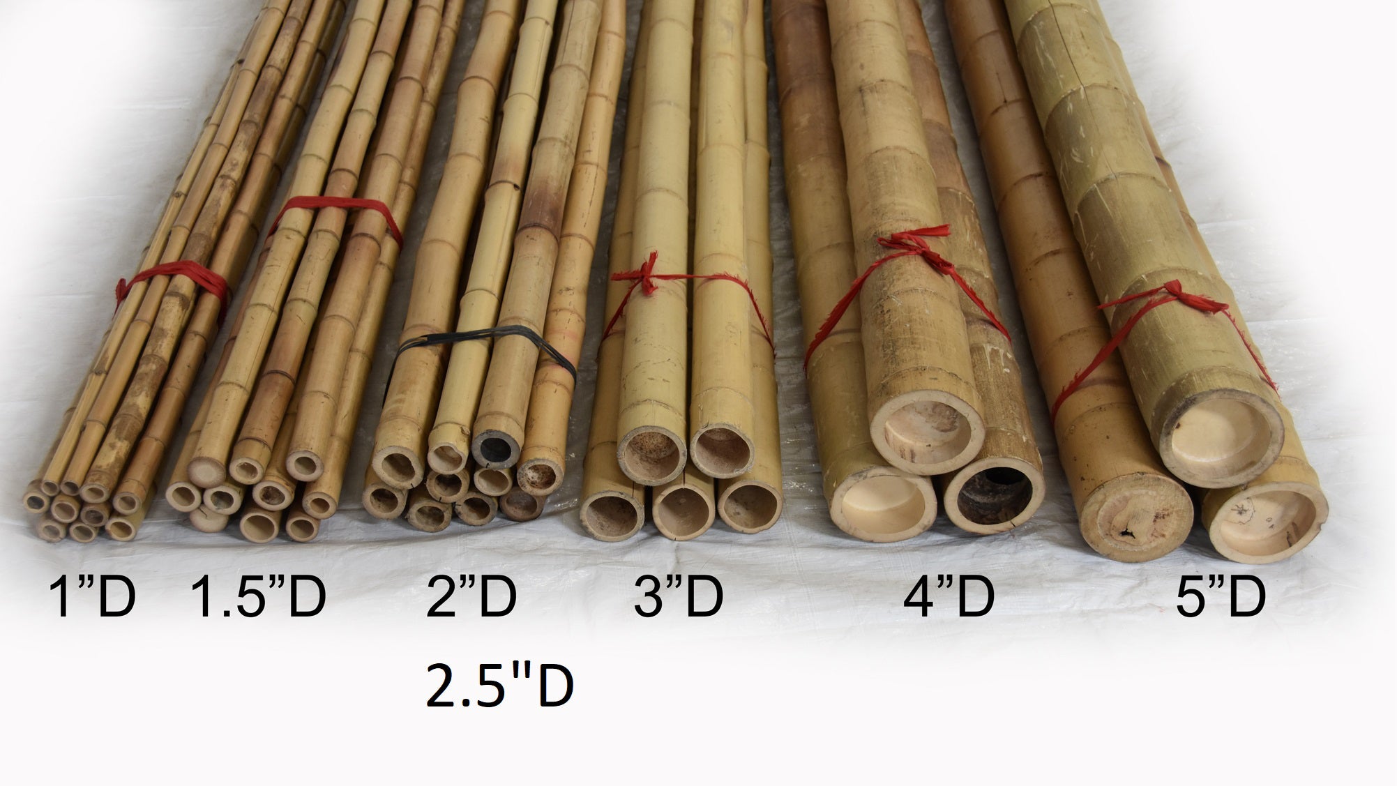 Bamboo Poles and Slats