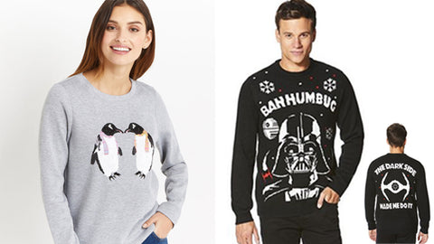 Star Wars Christmas Jumper & Penguin Christmas Jumper