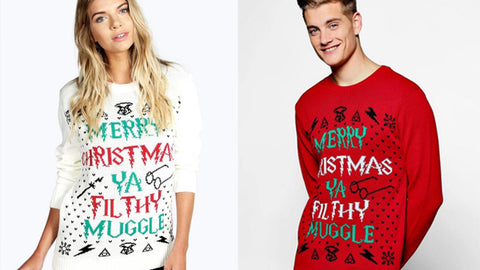 Harry Potter Christmas Jumpers His & Hers