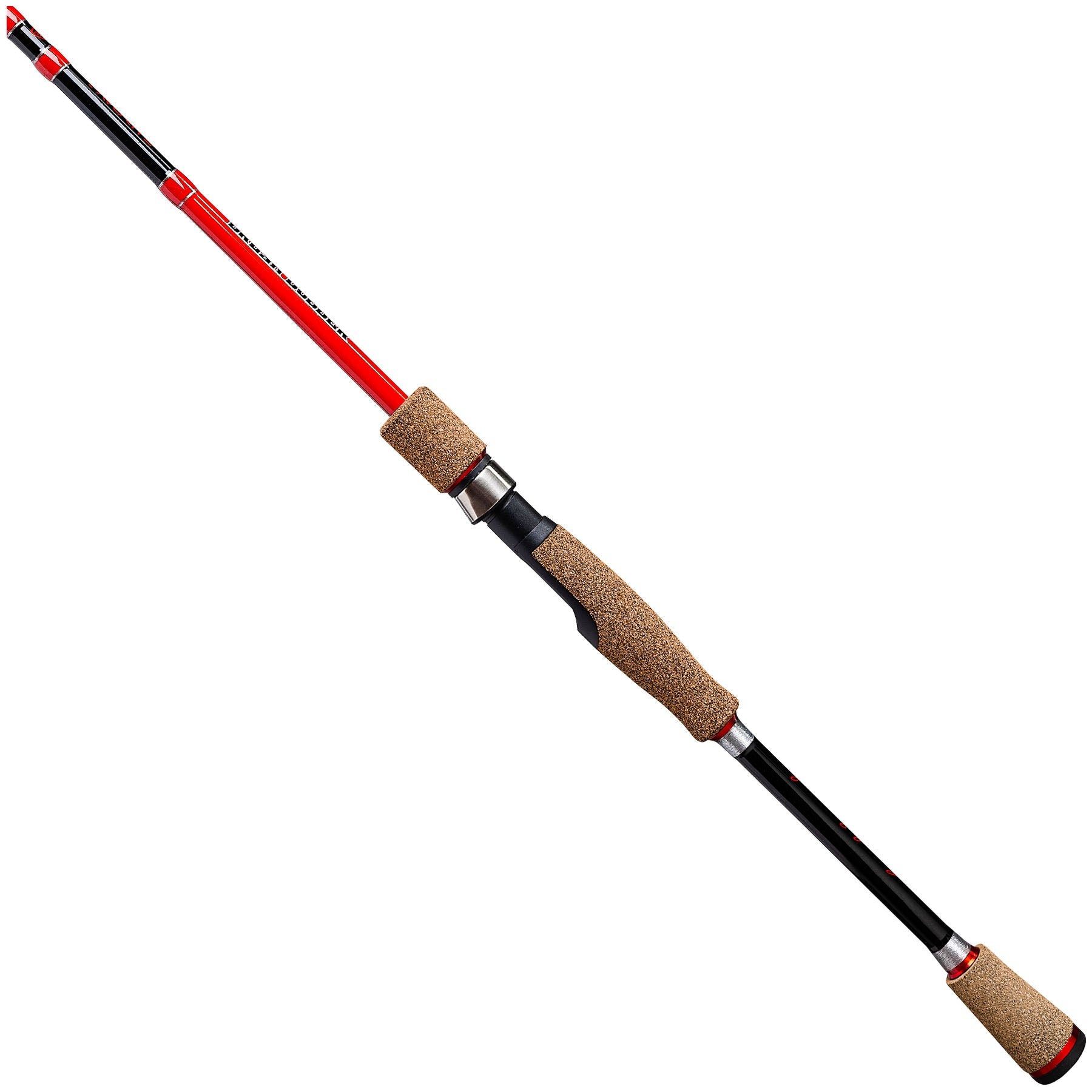 Berkley Cherrywood HD 2-pc Medium/Heavy Spincast Fishing Rod, 7-ft