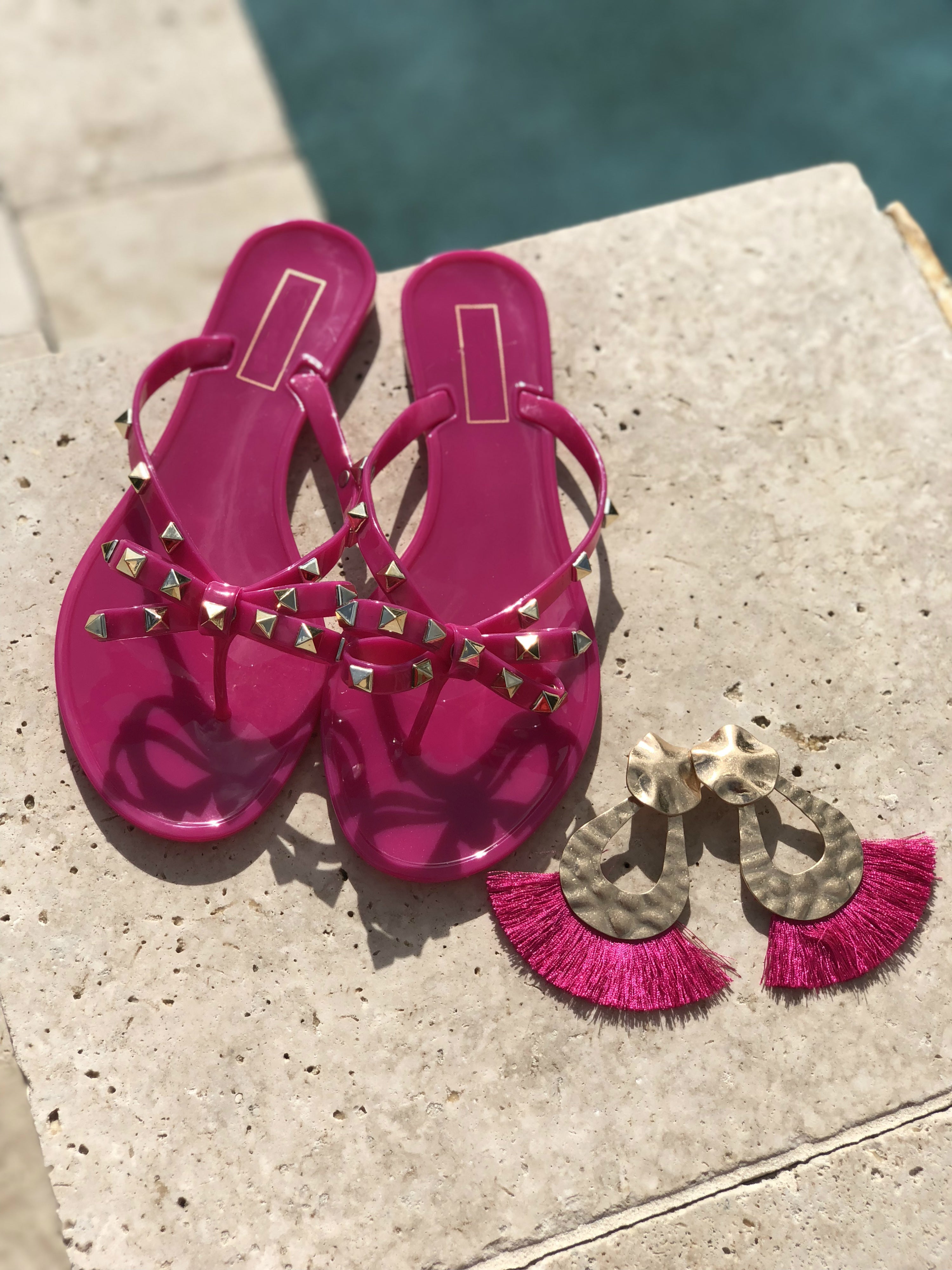 fuchsia footwear