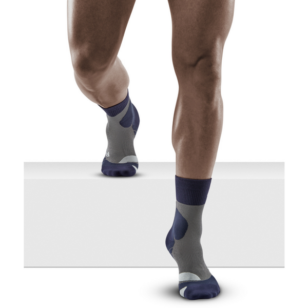 Men\'s Hiking Light Merino Mid Cut Compression Socks – CEP Compression