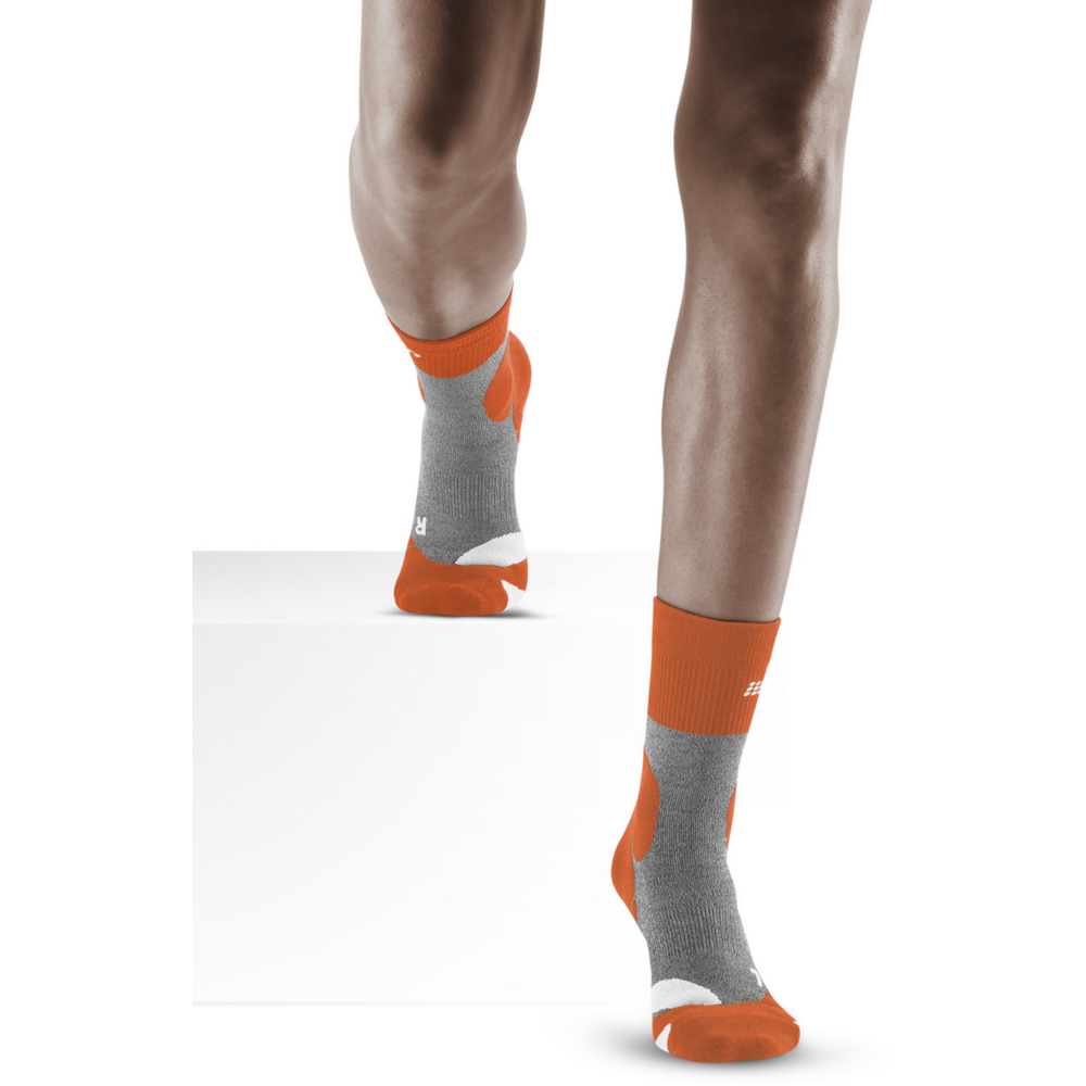 Lightweight merino hiking mid-calf compression socks CEP