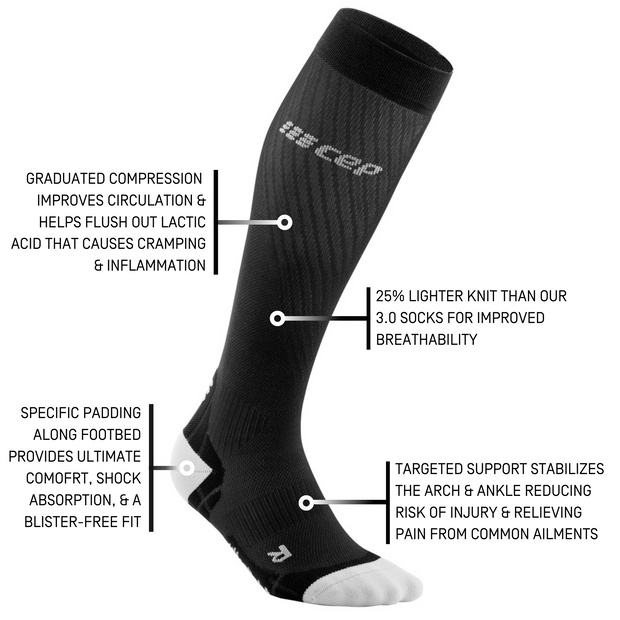 Ultralight Compression Tall Socks for Women | CEP Compression