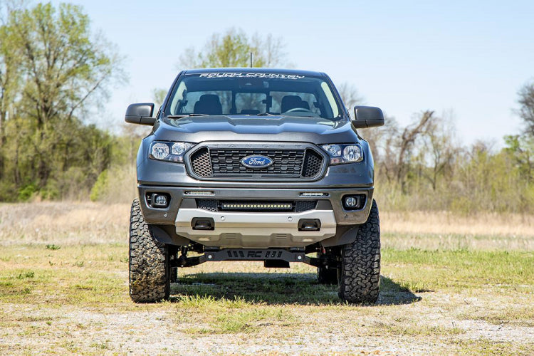 ford ranger light bar bumper