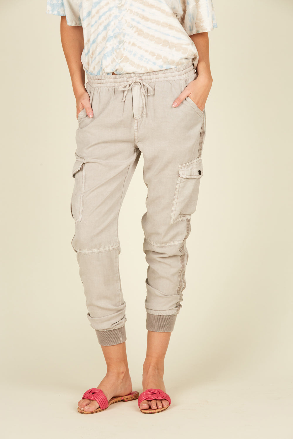 tencel jogger pants