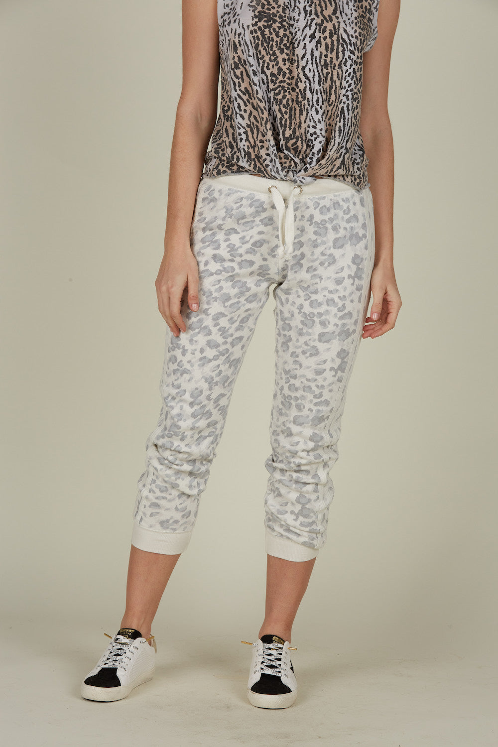 vintage havana leopard joggers