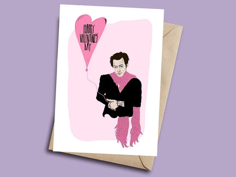 Harry Styles Valentine's Card