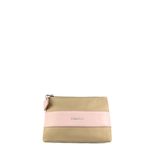 ClaudiaG Betty Shoulder Bag -Clear/Rose