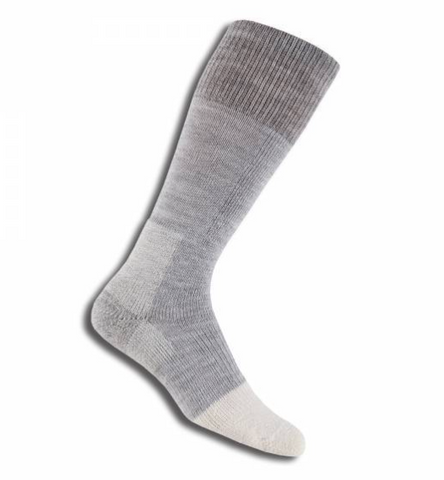 gray knee sock