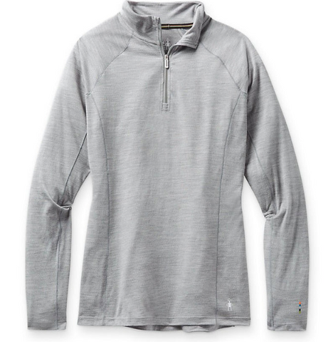 gray quarter zip sweater
