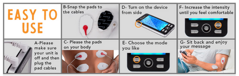 TechCare Plus 24 Modes Tens Unit Muscle Stimulator — TechCare Massager