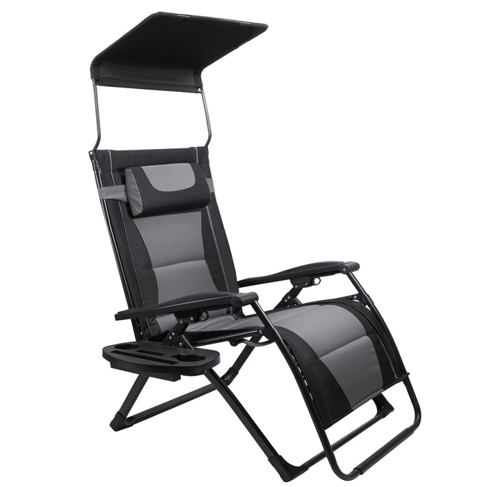 extra wide padded zero gravity chair