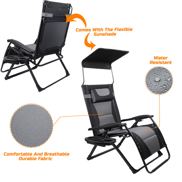 oztrail camping chair recliner