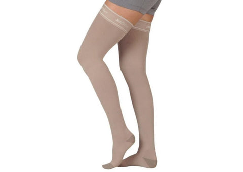 Juzo Soft Solver 20-30 mmHg Thigh High w/ Silicone Top Band