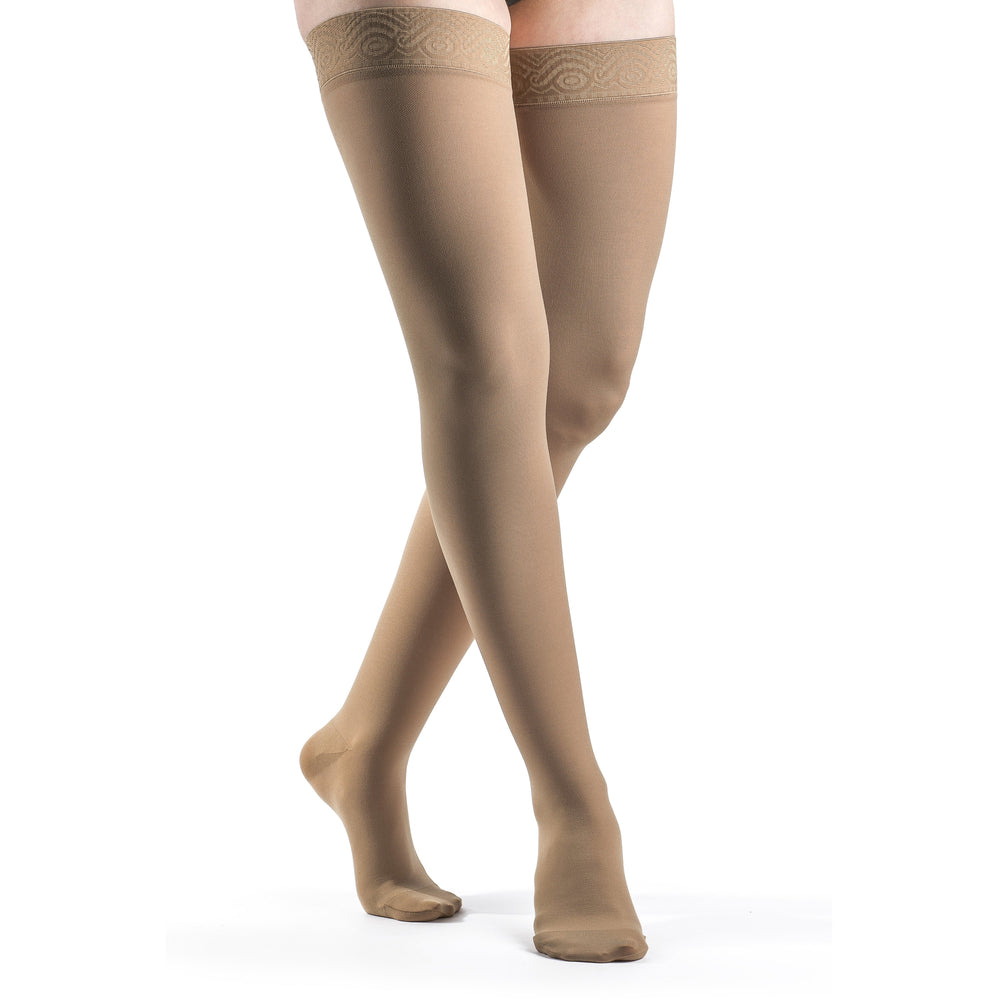 Sigvaris 863 Select Comfort Knee High CLOSED Toe Socks for WOMEN, 30-40mmHg